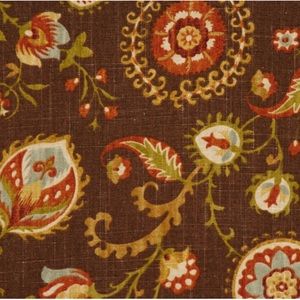 4 Yards- Retro Printed RM CoCo Fabric Crudop Hazelnut